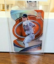 Gerrit Cole 2021 Panini Spectra Baseball RC Neon Orange Die Cut #09/15