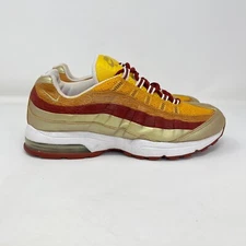 Nike Air Max 95 Zen Premium Leo Maize Gold Yellow Athletic Shoes Women Size 8.5