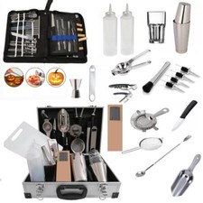 Kit Barman completo Shaker cocktail boston da 900 ml Set Cocktail Professionale