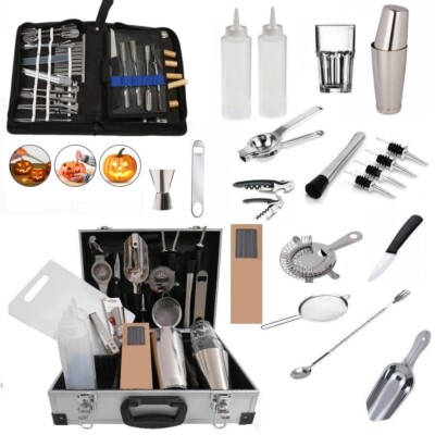 Boston Cocktail Shaker Komplettset 900ml Cocktail Set + GESCHENK