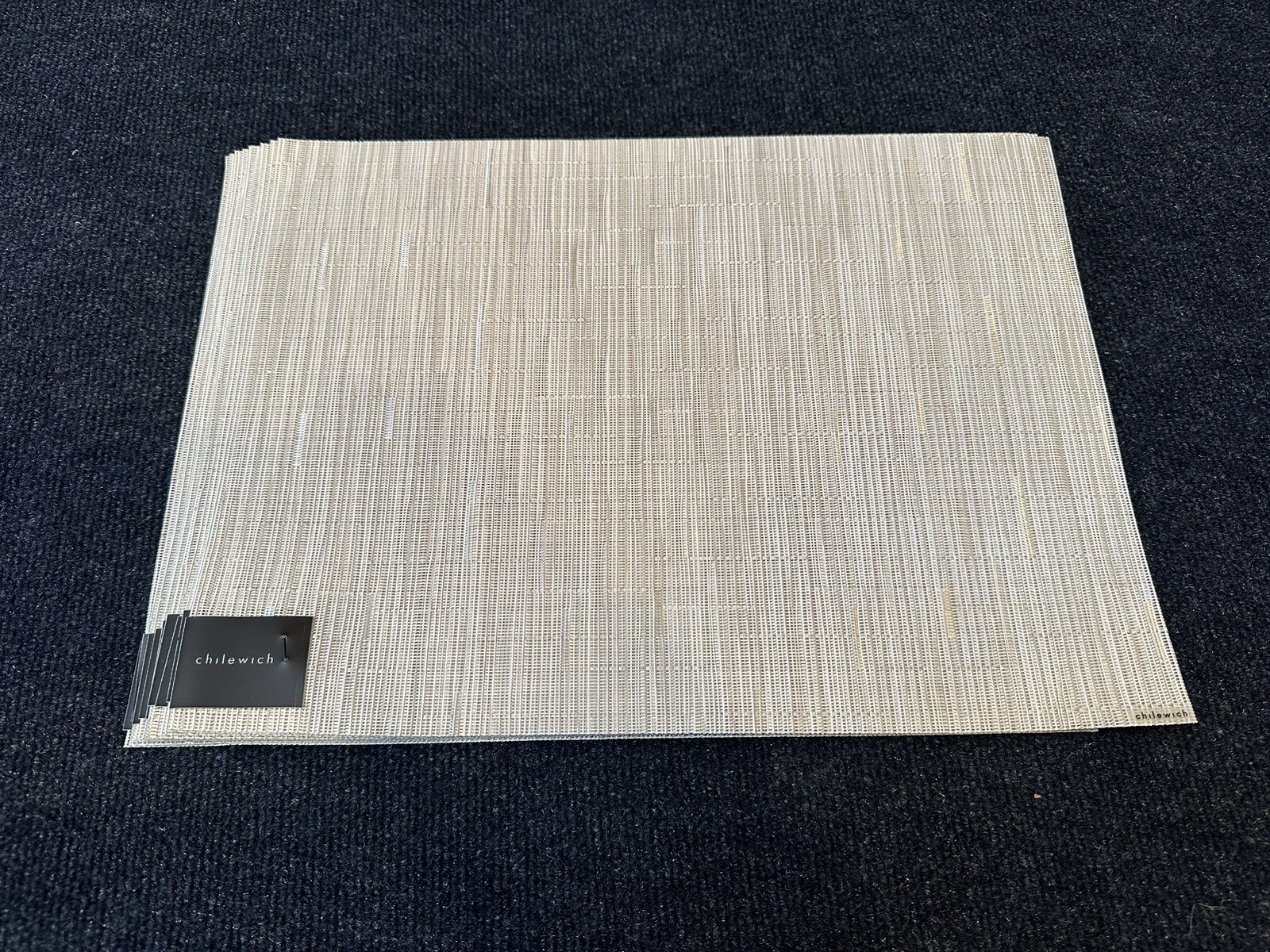 NWT Chilewich 12 Piece coconut Bamboo Placemat Setting USA Made. eBay