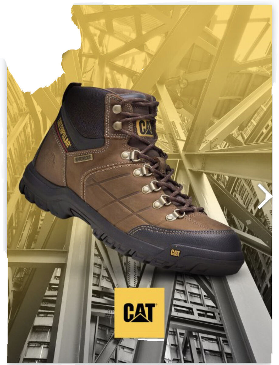 Bota Caterpillar Original / Waterproof Threshold Brown 