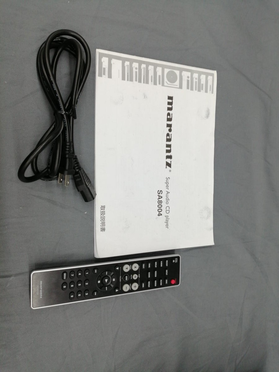 Marantz SA8004 SACD Player Used from Japan w/Accessories | eBay