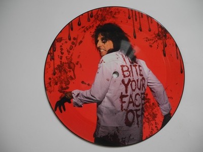 ALICE COOPER I'll Bite Your Face Off PICTURE DISC 45 7'' single 2011 EU EX+