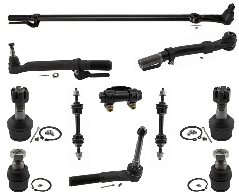 Outer Tie Rod Ends Drag Link For Ford F250 Super Duty 4 Wheel Drive 2011-2016 - Image 2 of 4