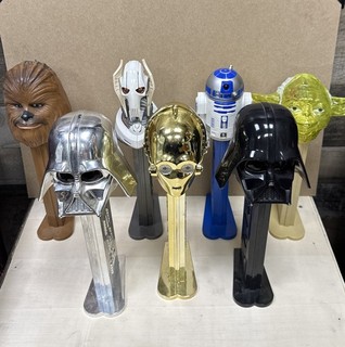 Star Wars Giant PEZ Dispensers lot of 7