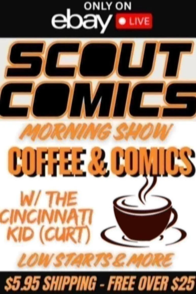 Coffee & Comics Mornings - Live w/The Cincinnati Kid - Low Starts & More