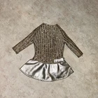 Vintage 1969 Barbie "Silver Sparkle" Dress #1885 - Great Condition
