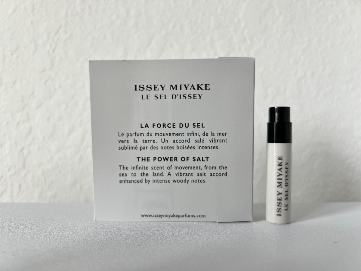 ISSEY MIYAKE - Le Sel D'Issey EDT Sample Size Vial Spray x 1 Pcs