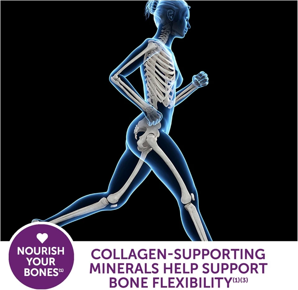 Suplemento de cálcio e vitamina D Caltrate 600 Plus D3 Minerals 165 unidades 2 PACOTES - Imagem 4 de 4