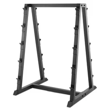 Heavy Duty 10-Bar Fixed�Barbell�Weight�Storage Rack