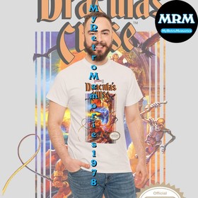 NEW Castlevania III NES Nintendo Box Art Design Black or Gray T-Shirt S-5XL