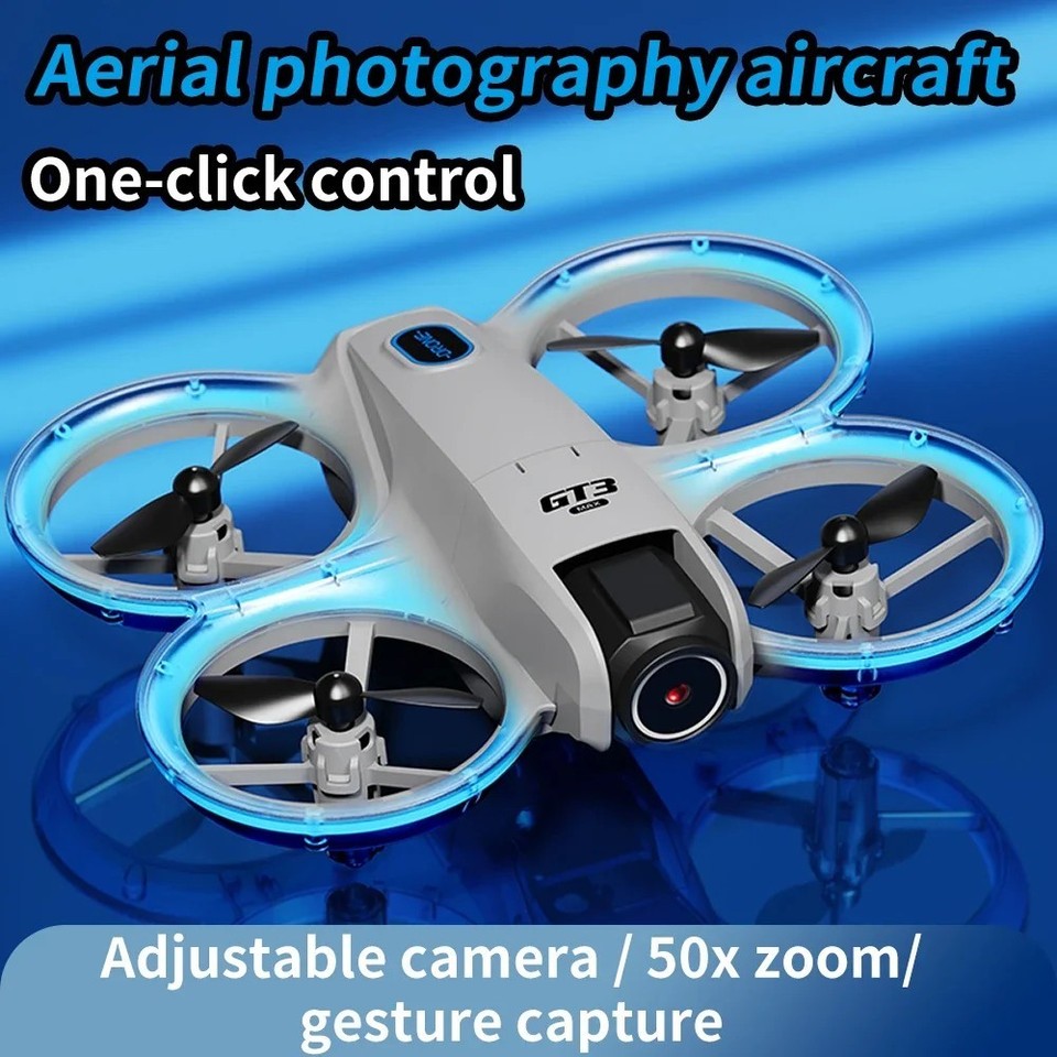 GT3 Mini Drone 4K HD Camera Optical Flow Quadcopter FPV Remote Control ...