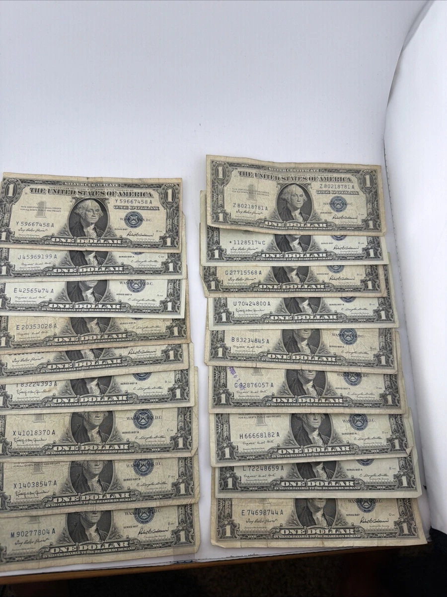 1957 Blue Seal Silver Certificate for sale | eBay
