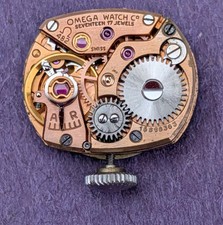 Genuine Omega 17 Jewel cal.482 Movement in Ru...
