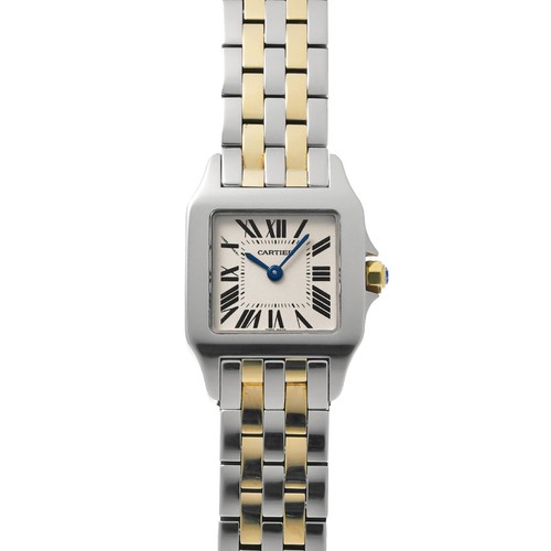 CARTIER Santos Demoiselle SM W25066Z6 Ivory WATCH 734607