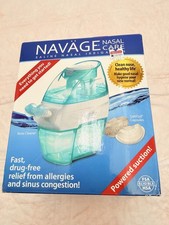 Navage Congestion Relief SDG-2 1 Nose Cleaner  30 Saltpod Capsules New In Box