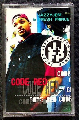 DJ Jazzy Jeff & The Fresh Prince Code Red Mc Kassette Sealed Broken Case