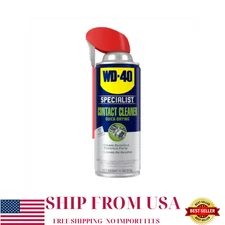 11 oz. Contact Cleaner, Quick-Drying Electric Equipment Cleaner with Smart Straw