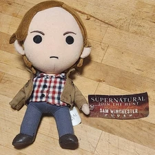 Supernatural Sam Winchester Q-pals Plush Quantum Mechanix Doll w/Tag Rare