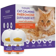 New Cat Pheromones Calming Diffuser 2 Diffusers Refills Top Value Kit Diffuser
