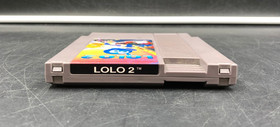 Adventures of Lolo 2 (Nintendo Entertainment System, NES) Cartridge w/ Sleeve