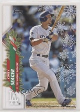 2020 Topps Holiday WalMart Mega Box Metallic Corey Seager #HW64 1c7