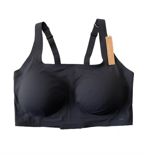 Skims Naked Scoop Neck Removable Pads Bralette Onyx Plus Size 3X