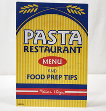 Melissa  Doug Pasta Restaurant Replacement Menu Only 95054 Toy Piece Part
