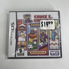 Chuck E. Cheese's Gameroom (Nintendo DS, 2010) CIB Factory Sealed