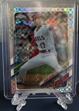 Topps 2021 Chrome Shohei Ohtani X-Fractor Los Angeles Angels #159
