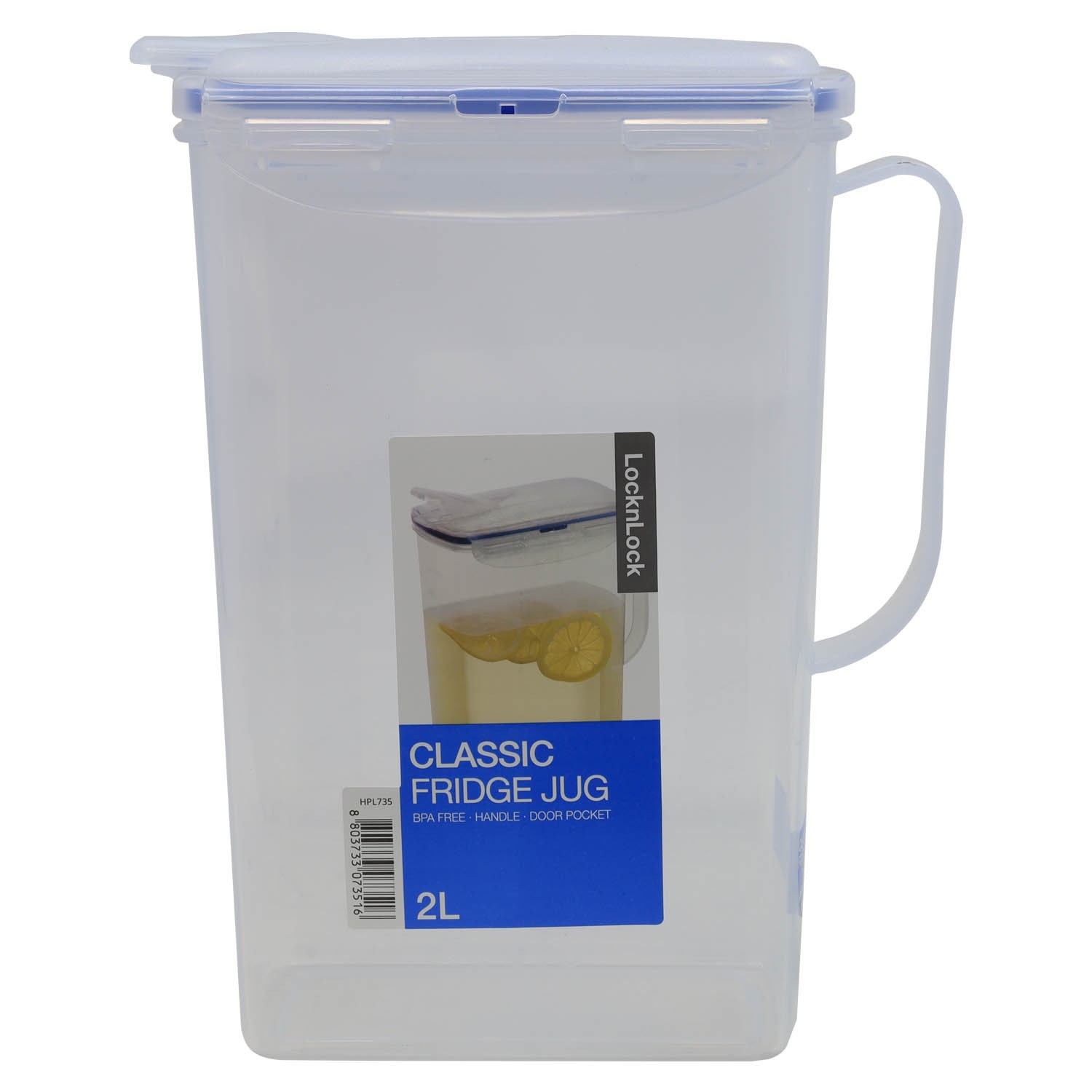 Lock & Lock Rectangular Fridge Door Jug 2 Litre NWT7661 - Image 6