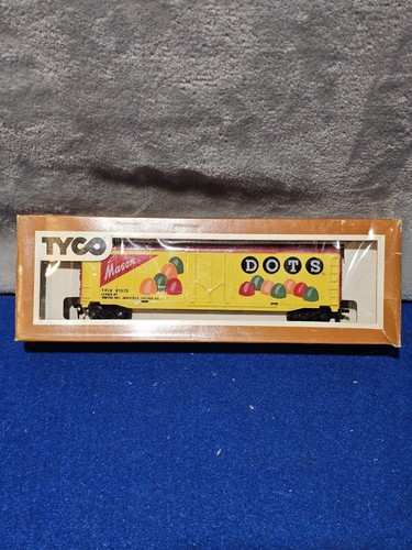 Tyco HO Scale Mason Dots TRIX 91576 Billboard Box Car Mint 3650 With Box | Zustand: New