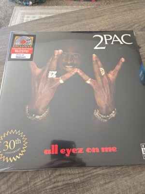 2PAC - all eyez on me 30th Anniversary 2 LP Concrete Swirl Vinyl Walmart Sealed