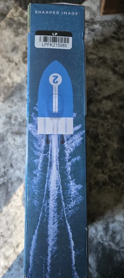 New Sharper Image X-TREME Hydro Racer Radio Control Speedboat Blue #2 50 Ft Rang - Image 4 of 4