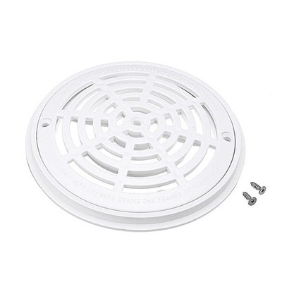SP-1030 8-Inch Diameter Main Drain Cover ABS Plastic Swimming Pool Replacement