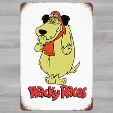 Muttley Wacky Races 8 x 12 Vintage Novelty Metal Sign Made In USA New!