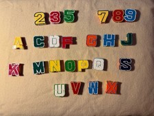 Alpha Bots Transforming Letters into Robots Lot Of 23 Alphabet Vintage Learning