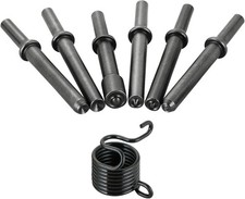7 Pcs Great Heavy Duty Smoothing Pneumatic Air Rivet Hammer Tools Kit Black 7 Pcs Great Heavy Duty Smoothing Pneumatic Air Rivet Hammer Tools Kit Black