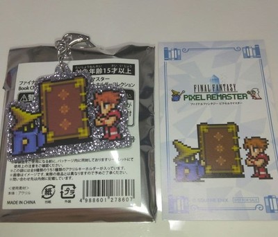 Final Fantasy Pixel Remaster Acryl Schlüsselanhänger Fantasy1 Krieger Schwarz...