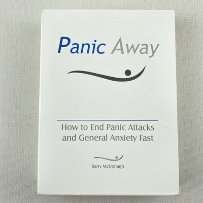 Panic Away by Barry McDonagh (Paperback) Anxiety & Panic Attack Relief Book & CD