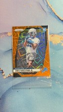 2024 Panini Prizm Orange Lazer RC #332- Ennis Rakestraw JR, Lions