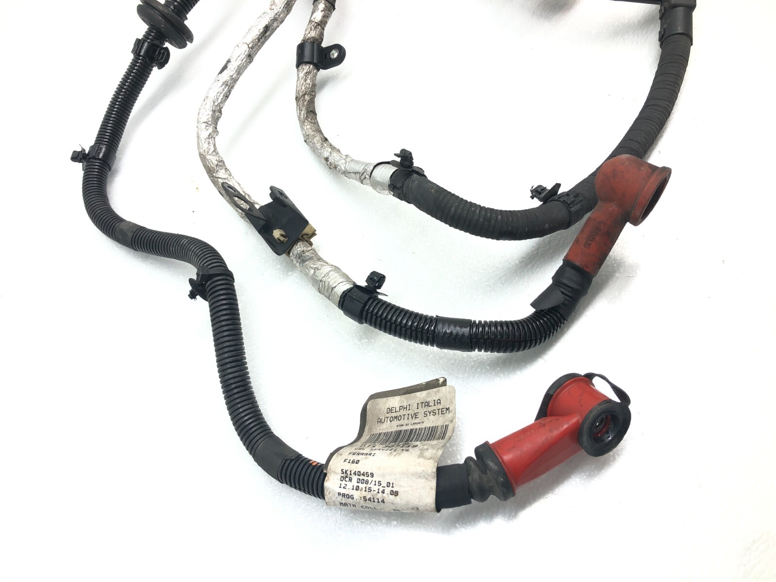2014-2017 MASERATI GHIBLI S 3.0L V6 ENGINE MOTOR POWER WIRING HARNESS OEM.