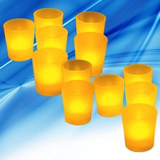 Battery Operated Flickering Tealight Candle Lamp