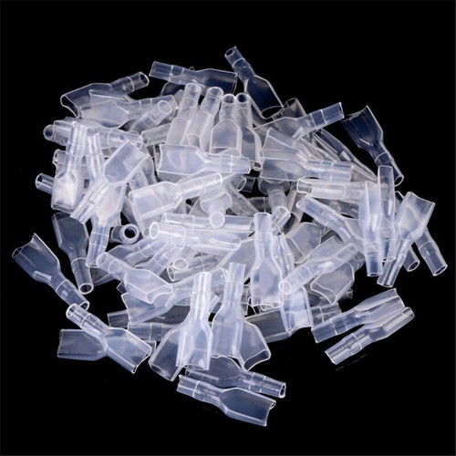 200PCS Female Spade Insulated Wire Connectors Crimp Electrical Terminals Set - Picture 4 of 6