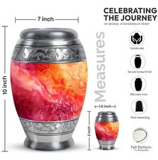 Abstract Cremation Urn Human Ashes Adult Urn For Human Ashes Adult Male 3 Inch