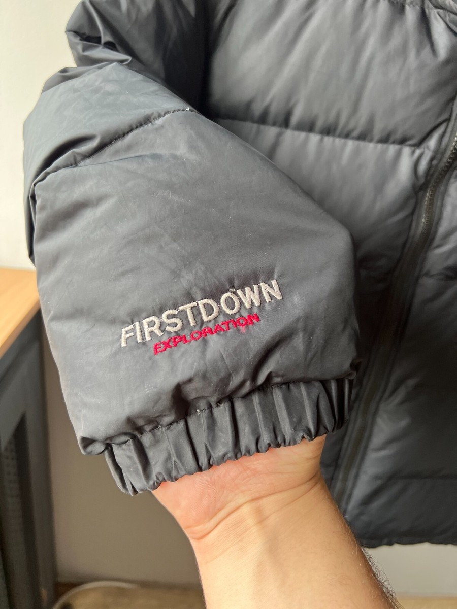 Vintage First Down USA Puffer Reversible Jacket Winter Vintage First Down USA Puffer Reversible Jacket Winter