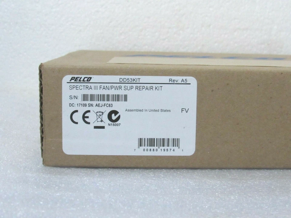 Pelco DD53KIT Spectra III Fan/Power Supply Repair Kit [CTOKC] - Image 2 of 4