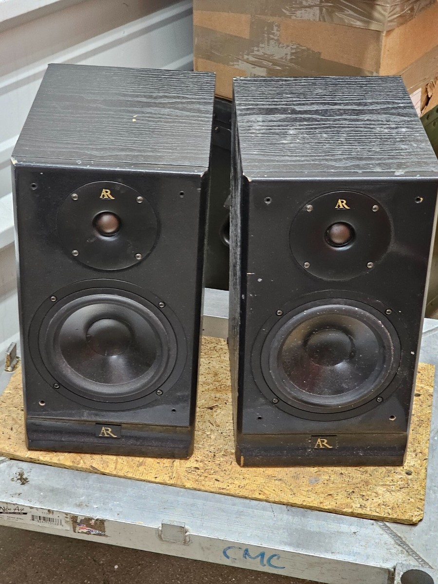 AR-S20 ACOUSTIC RESEARCH TWO WAY BOOKSHELF SPEAKERS ( MADE AR-S20 ACOUSTIC RESEARCH TWO WAY BOOKSHELF SPEAKERS ( MADE