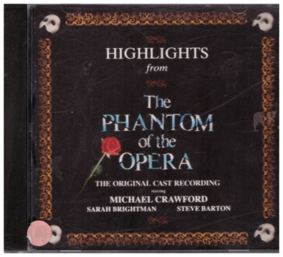 Highlights from phantom Of Opera - the original cast recording [CD]
